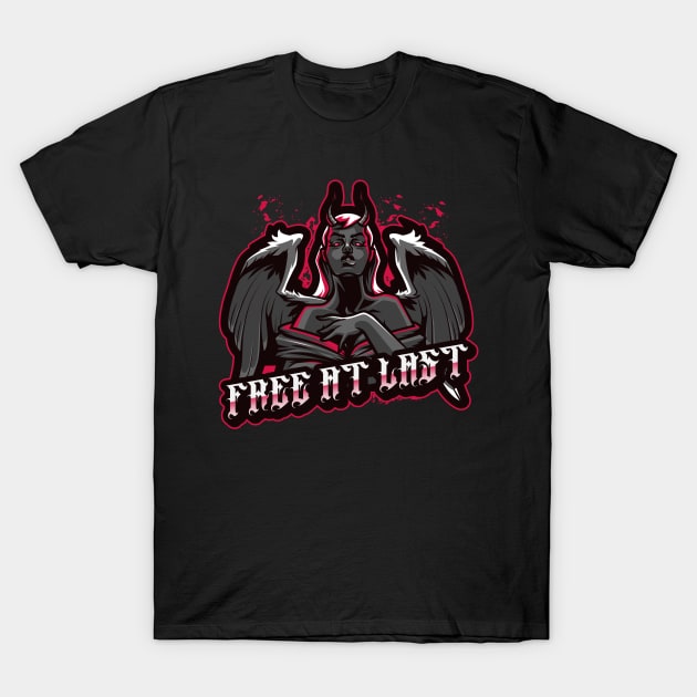 FREE AT LAST T-Shirt by WiredMind